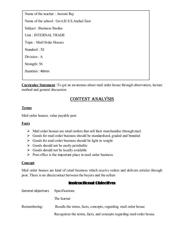simple business plan business plan sample
